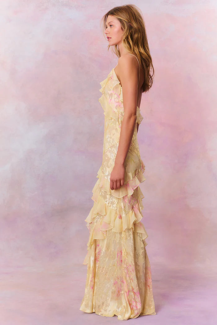 Rialto Maxi Ruffled Dress