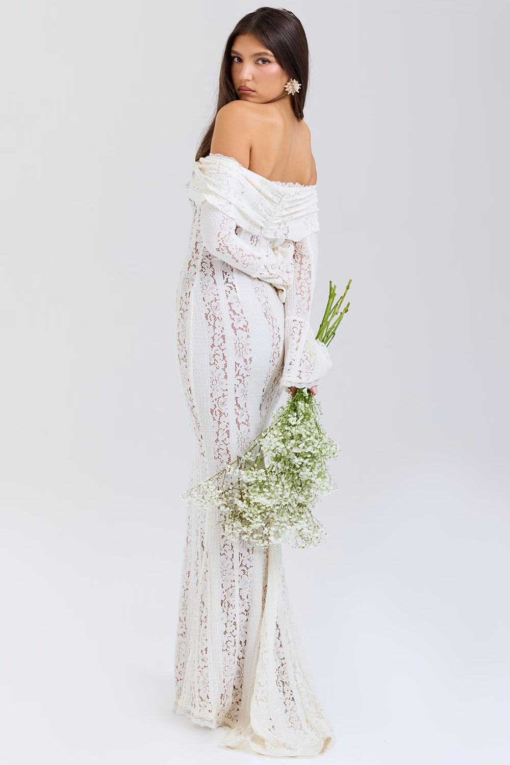 Floral Lace Maxi Dress