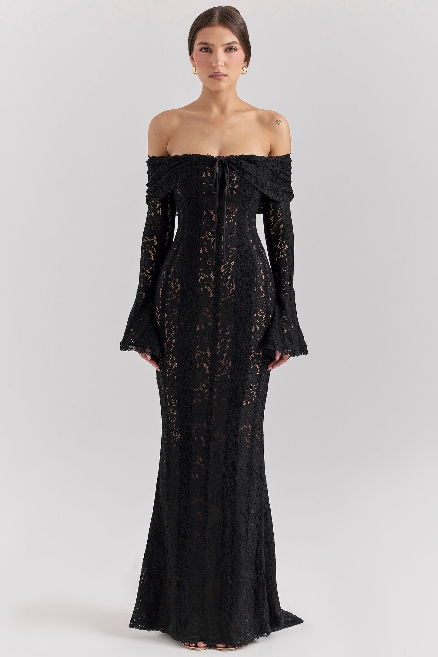 Floral Lace Maxi Dress
