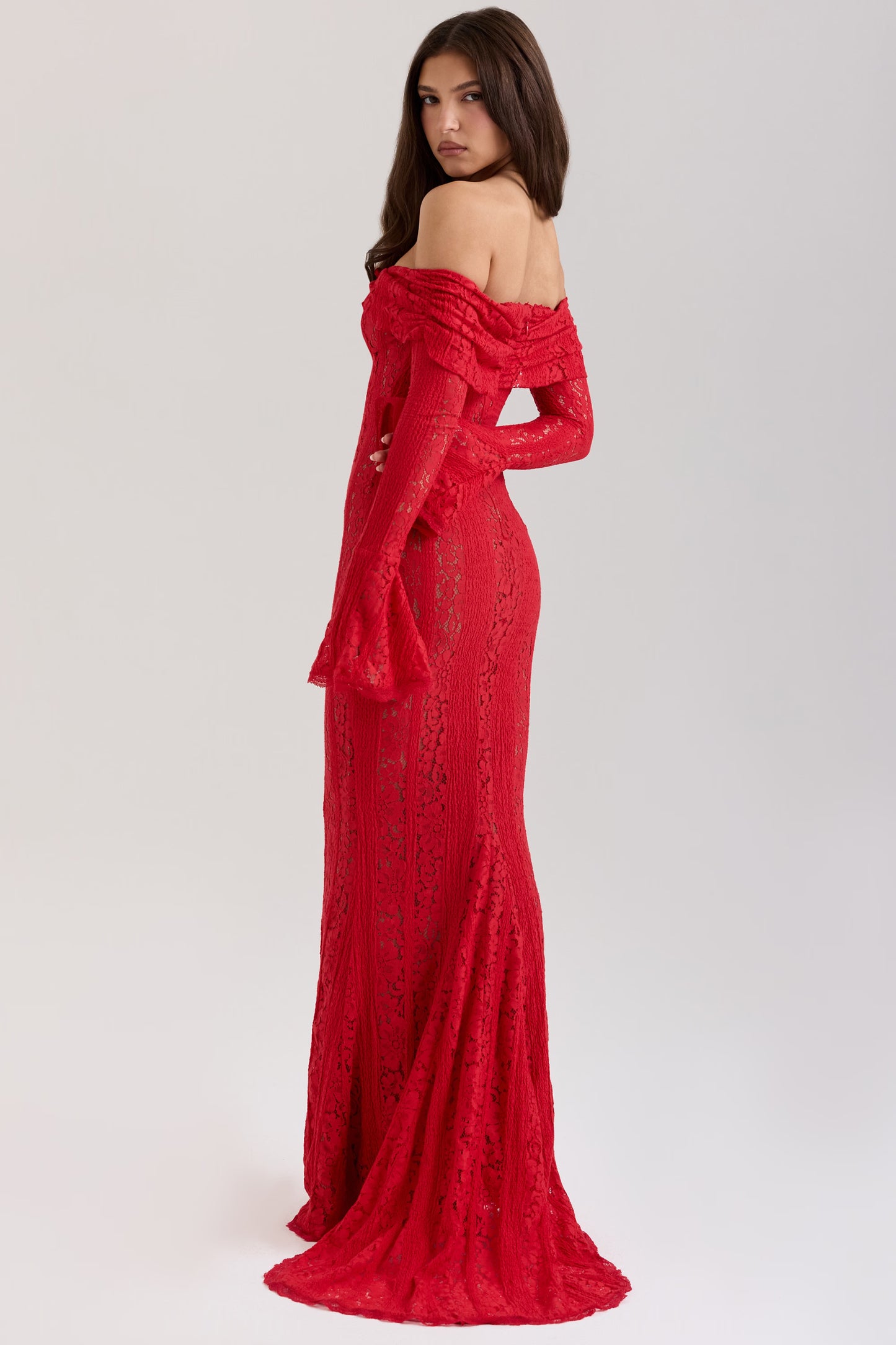 Floral Lace Maxi Dress