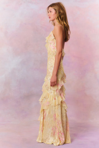 Rialto Maxi Ruffled Dress