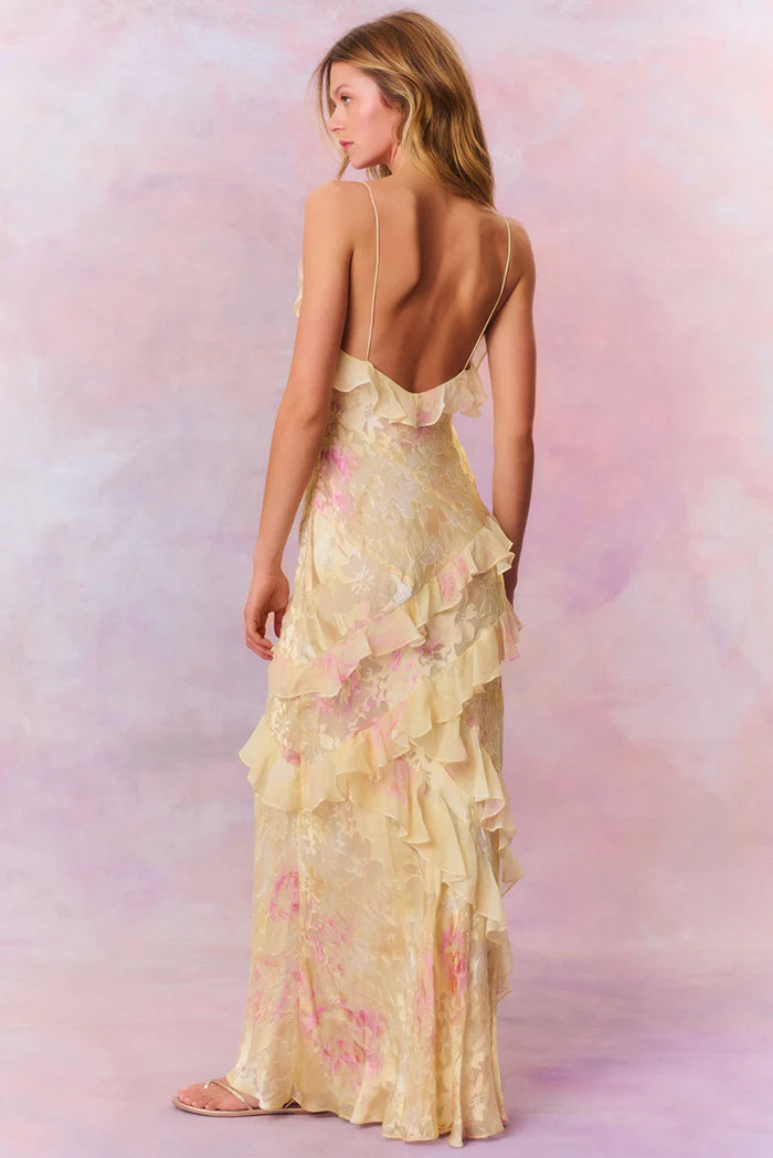 Rialto Maxi Ruffled Dress