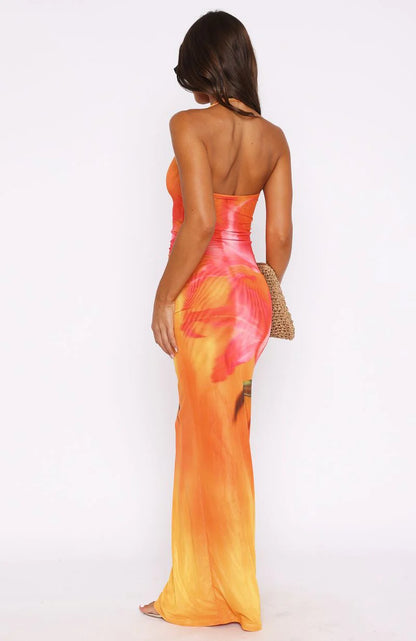 Sunset Floral Dress