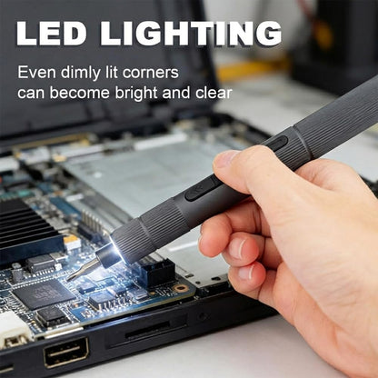 Electric Screwdriver Set- Precision Screwdriver Set(Manual & Automatic)22 Magnetic Bits,Electric Screwdriver Cordless for Glasses, Watch, Phone, Toys & Computer Repair
