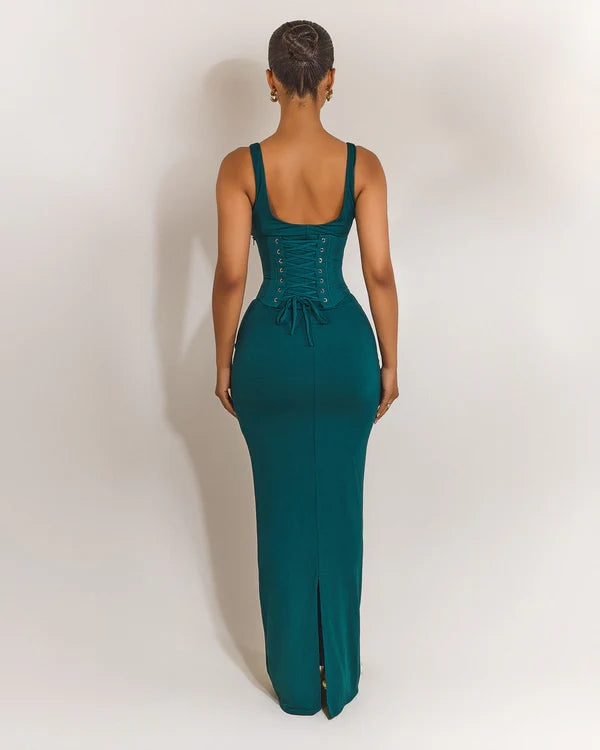 Aurelia Teal Scoop Maxi