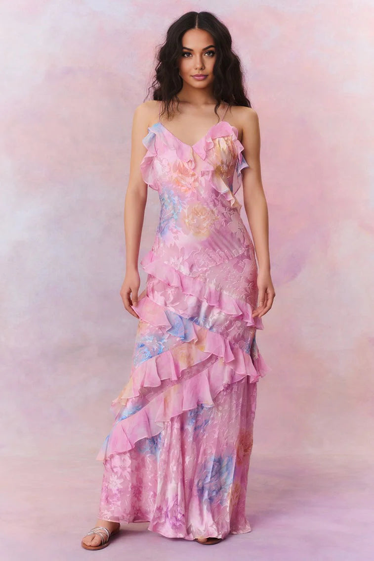 Rialto Maxi Ruffled Dress