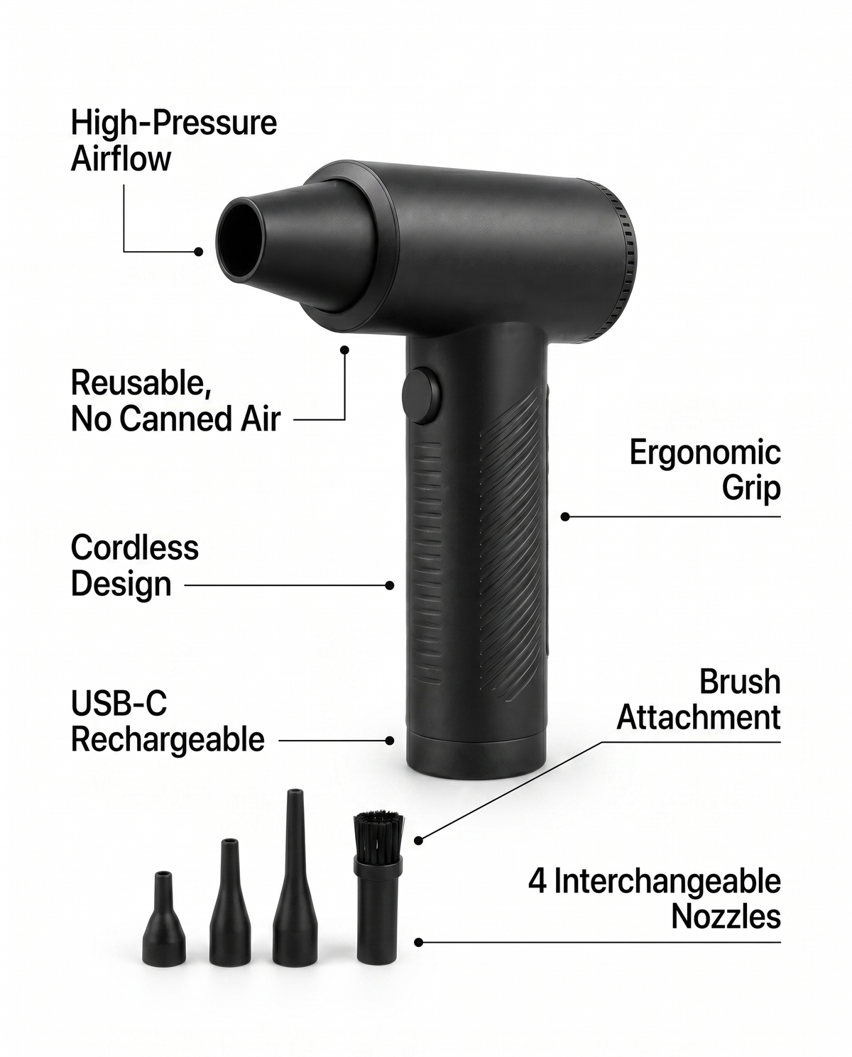 Air Duster Pro - Electric Air Duster